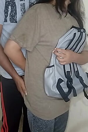 College girl got fucked by landlord for money hindi audio