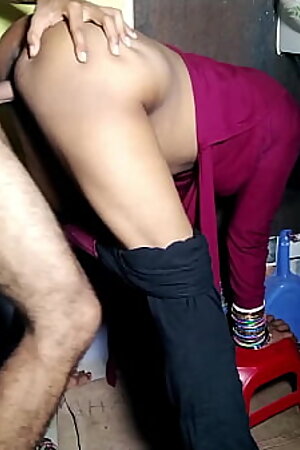 flirting with bhabhi in bathroom pussy licking and fucked in Morning! hindi talking