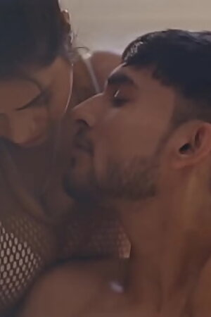 Indian beautiful Aunty have fun with young boy